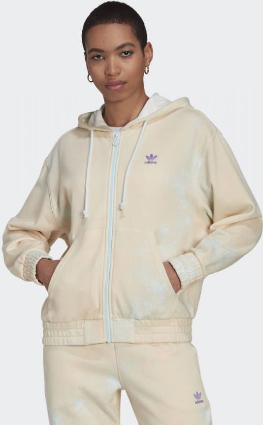 Adidas Hoodies & Sweatvesten Geel Dames