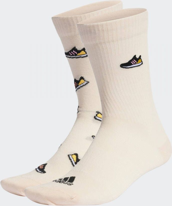 adidas Run x Ultraboost Shoe Love Graphic Sokken 2 Paar