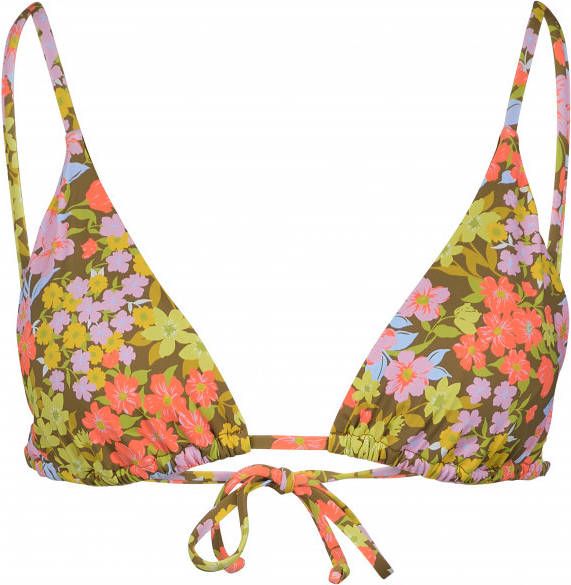 Billabong Women's Bring on the Bliss Tall Tri Bikinitop, meerkleurig