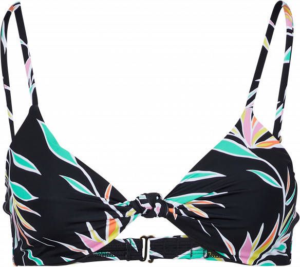 Billabong Women's.S Knotted Trilet Bikinitop, zwart