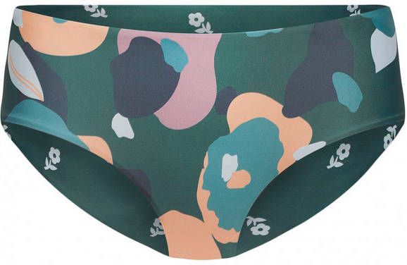 boochen Women's Amami Bottom Bikinibroekje, turkoois/zwart