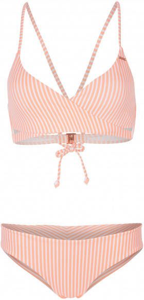 O'Neill Women's Baay Maoi Mix Fixed Set Essentials Bikini beige/wit