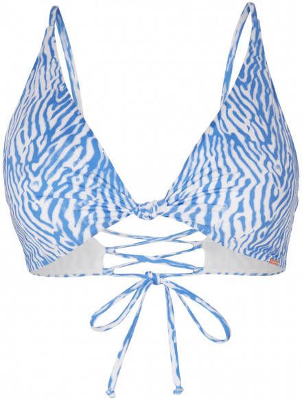 O'Neill Women's Charlotte Knot Top Retro Bikinitop blauw