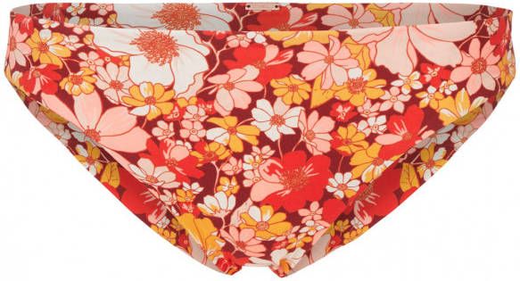 O'Neill Women's Rita Bottom Reversible Retro Bikinibroekje rood/beige/oranje