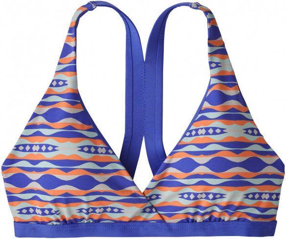 Patagonia Women's Bottom Turn Top Bikinitop, meerkleurig