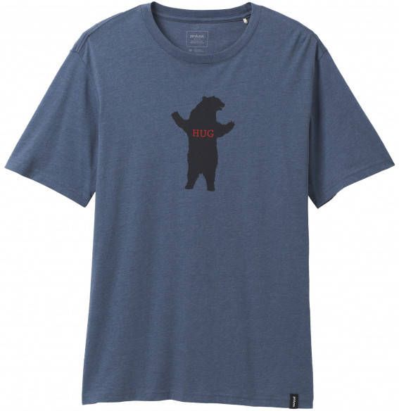 Prana Bear Squeeze Journeyman T shirt, blauw