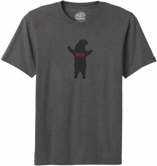 Prana Bear Squeeze Journeyman T shirt, grijs