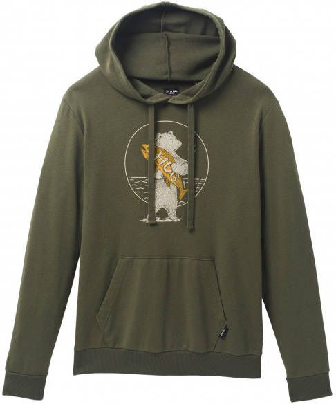 Prana Journeyman Hoodie Hoodie, olijfgroen