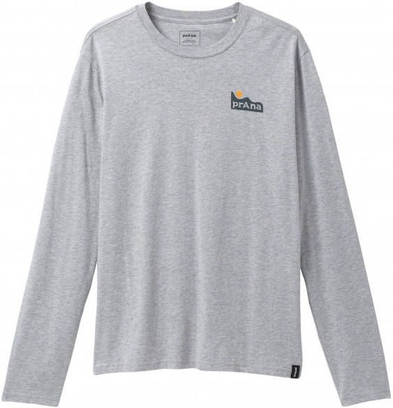 Prana Tides L/S Tee Longsleeve, grijs