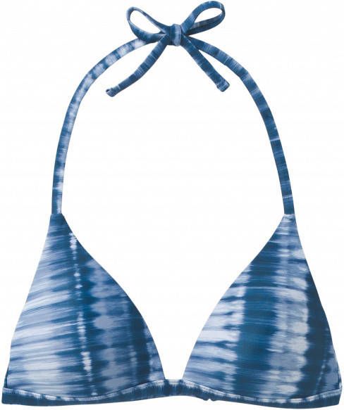 Prana Women's Lexie Top Bikinitop, blauw/grijs