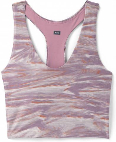Prana Women's Momento Crop Top Sportbeha, roze
