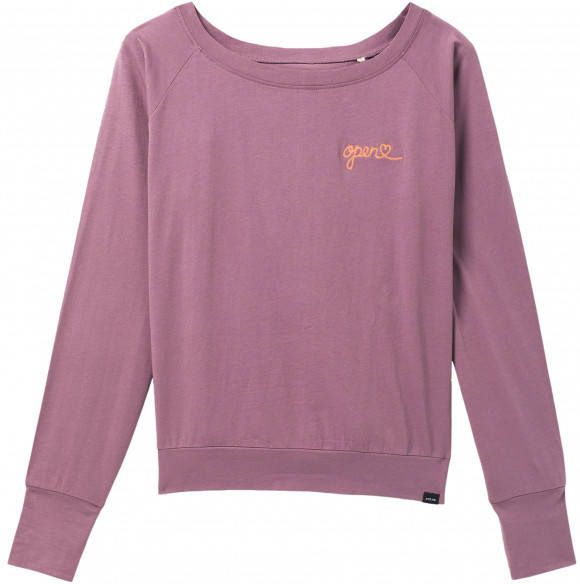 Prana Women's Organic Graphic Long Sleeve Longsleeve, roze