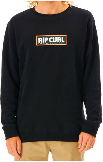 Rip Curl Surf Revival Crew Trui, zwart