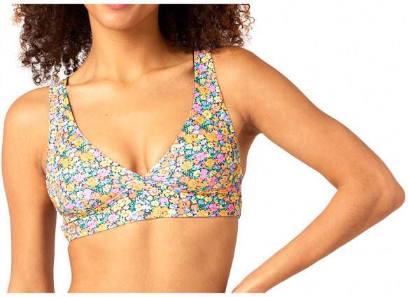 Rip Curl Women's Afterglow Ditsy Halter Revo Bikinitop, oranje