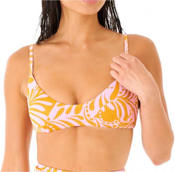 Rip Curl Women's Afterglow Swirl Bralette Bikinitop, oranje