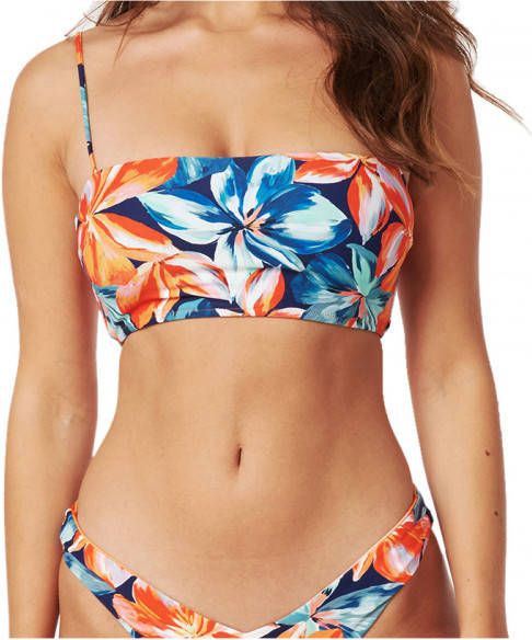 Rip Curl Women's Bliss Bloom Geo Bandeau Revo Bikinitop, meerkleurig