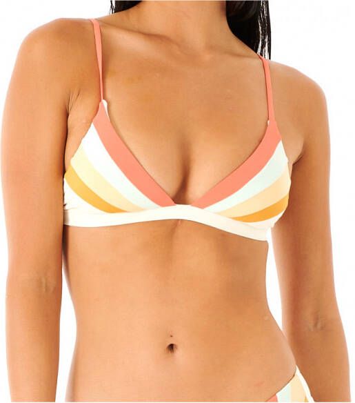 Rip Curl Women's Day Break Multi Fixed Tri Bikinitop, oranje