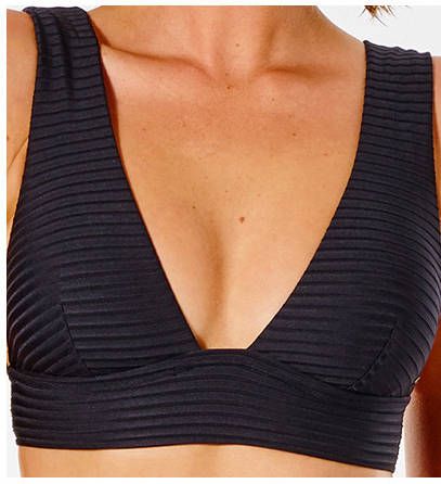 Rip Curl Women's Premium Surf Deep V Bikinitop, meerkleurig