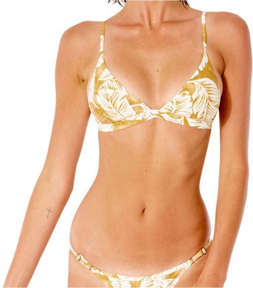 Rip Curl Women's Summer Palm Fixed Tri Bikinitop, oranje