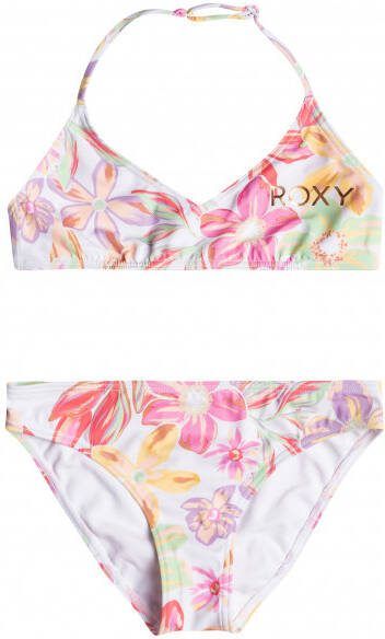 Roxy Kid's Tropical Time Tri Bra Set Bikini Years XXL, wit