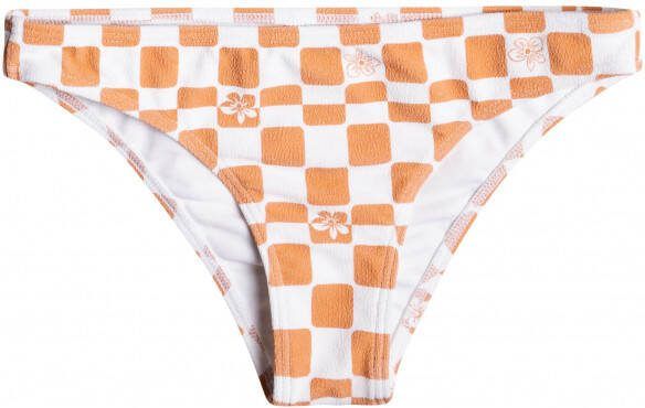 Roxy Women's Check it 2 Moderate Bikinibroekje, wit