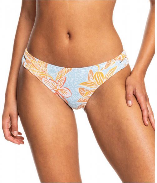 Roxy Women's Island in the Sun Mod Bott Bikinibroekje, beige/bruin/oranje