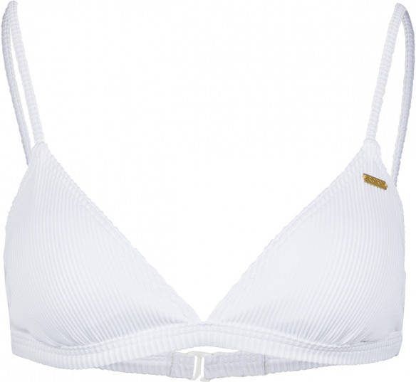 Roxy Women's Mind Of Freedom Fixed Tri Bikini Top Bikinitop, wit/grijs
