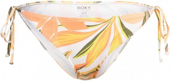 Roxy Women's Printed Beach Classics Bikini TS Bikinibroekje, wit