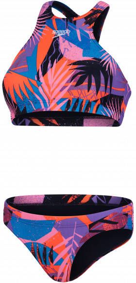 Speedo Women's Allover Volley 2 Piece Bikini meerkleurig