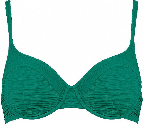 WATERCULT Women's Bikini Top Solid Crush 3 Bikinitop Cup E, turkoois