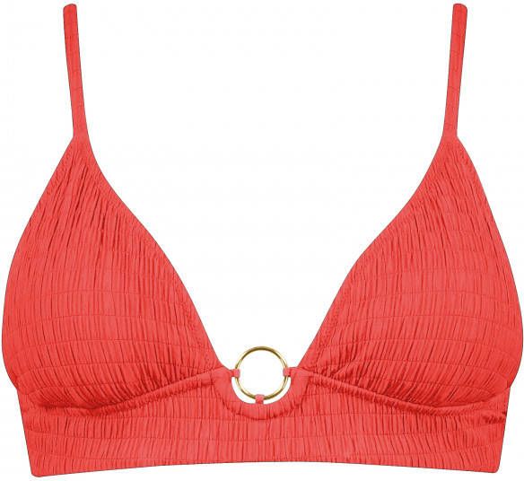 WATERCULT Women's Bikini Top Solid Crush Bikinitop Cup B, rood