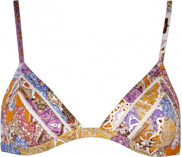 WATERCULT Women's Boho Heat Bikini Top 7445 Bikinitop wit