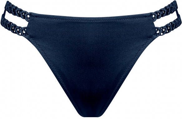 WATERCULT Women's Makramé Love Bikini Bottoms 632 Bikinibroekje blauw