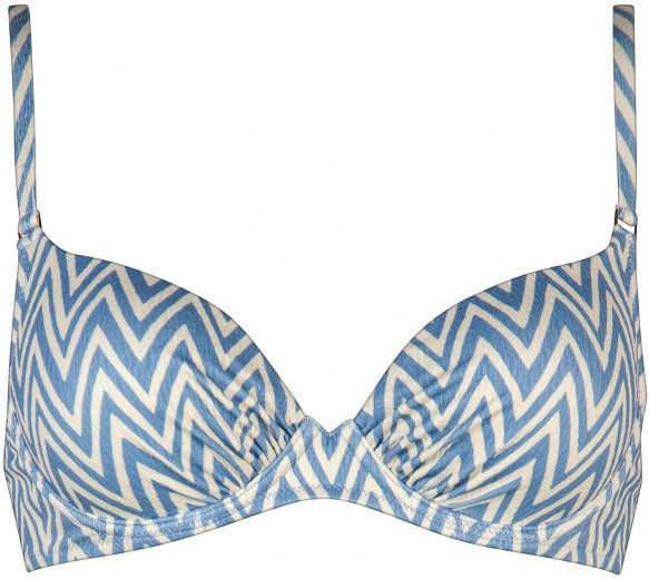 WATERCULT Women's Seaside Vacay Bikini Top 7370 Bikinitop Cup E, grijs