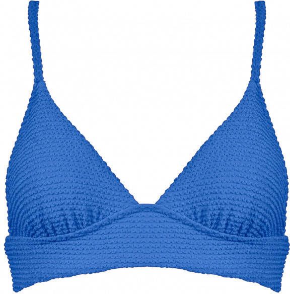 WATERCULT Women's Sustainable Solids Bikini Top 7034 Bikinitop Cup C, blauw