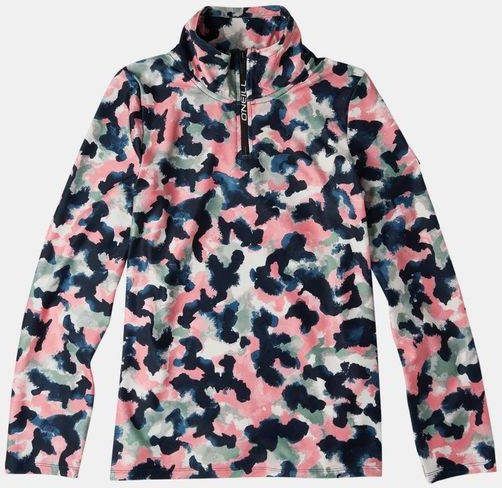 O'Neill Aop Fleece Half Zip Blauw/Assorti/Gemengd