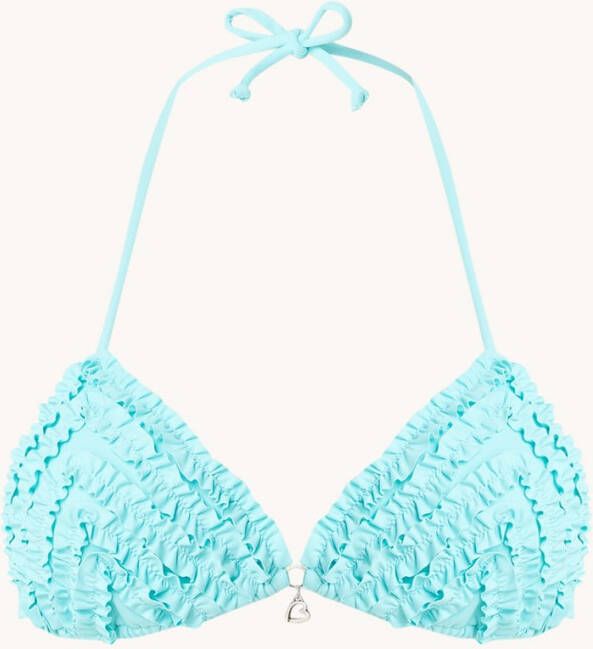 banana moon Rubo Colorsun triangel bikinitop met ruches