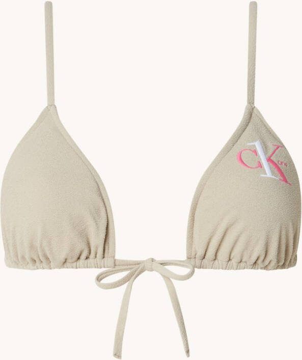 Calvin Klein Intense Power triangel bikinitop met uitneembare vulling
