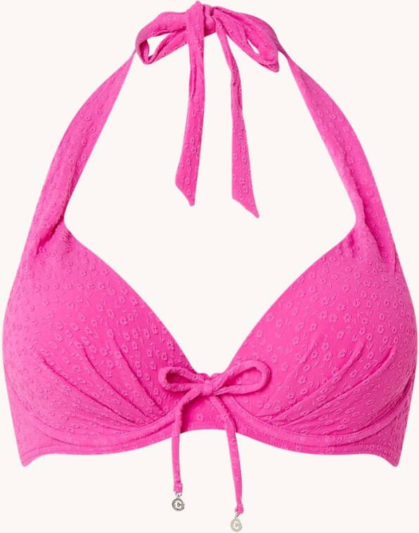 CYELL Voorgevormde bikinitop met beugel en structuur