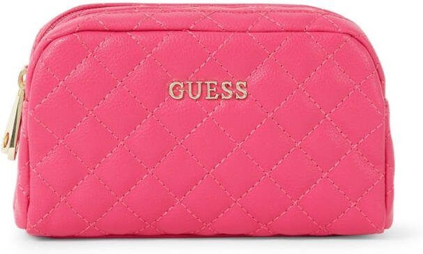 Guess Earlene toilettas met quilt patroon