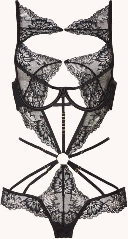 Hunkemö, ller Bisous body van kant met beugel