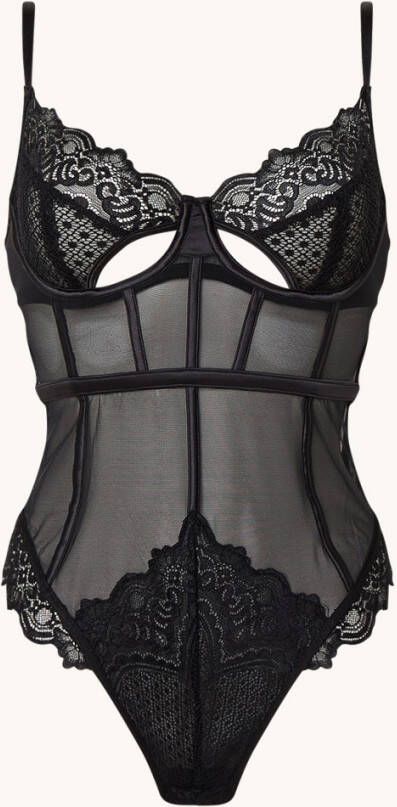 Hunkemöller Juliet body met beugel en kant