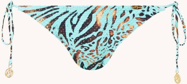 Luli Fama Reversible brazilian bikinislip met plooidetail