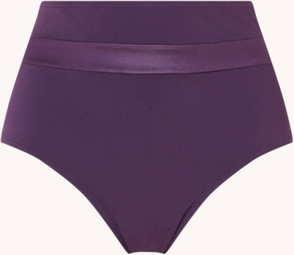 marlies | dekkers Cache Coeur high waisted bikinislip met strikdetail