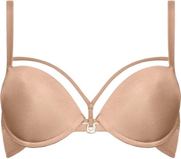 Marlies Dekkers Space Odyssey Push Up Bh | Wired Padded Glossy Camel 70a