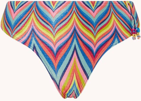 PrimaDonna Kea bikinislip met print en lurex