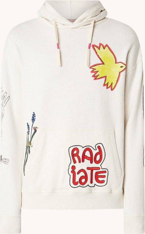 Scotch & Soda Hoodies & Sweatvesten Beige Dames