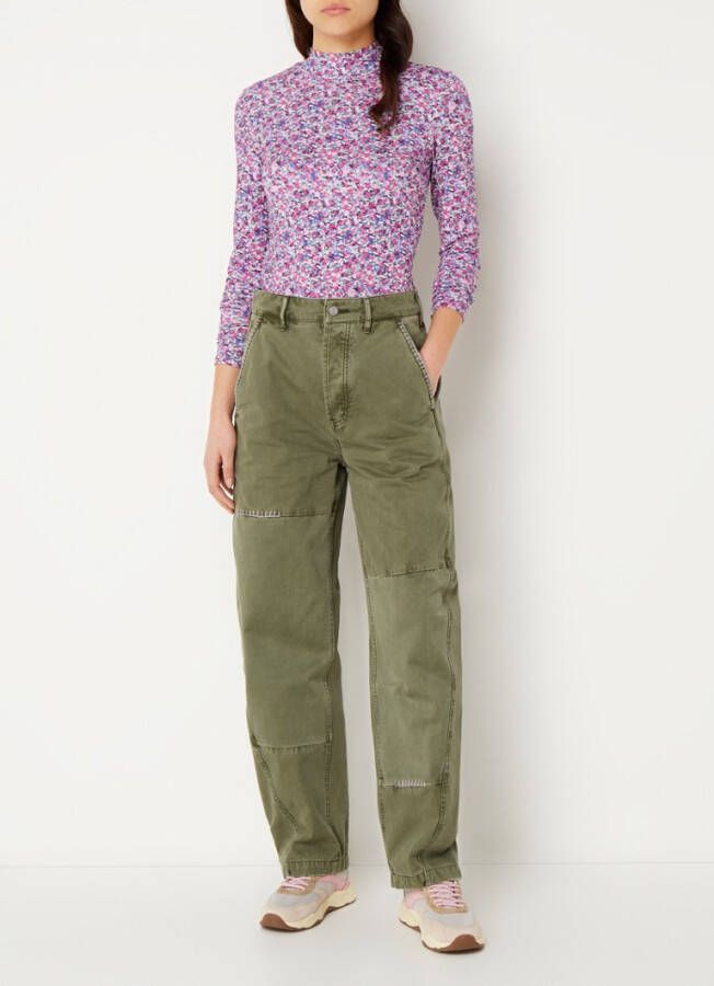 Scotch & Soda 169644 all over print slim fit long sleeve t shirt.