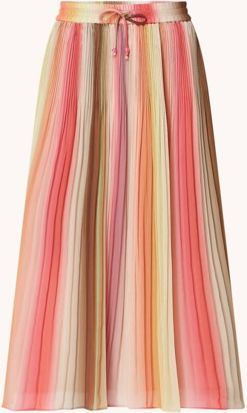 Scotch & Soda 172806 pleated chiffon midi skirt