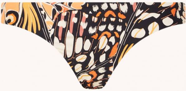 Seafolly Take Flight reversible bikinislip met print